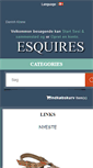 Mobile Screenshot of esquiresport.com